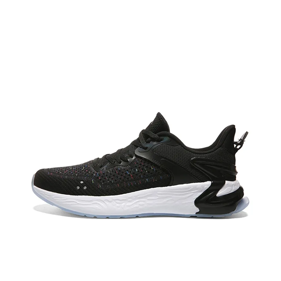 PEAK Attitude Extreme Series Running Shoes Men Low-Top Black Baymax