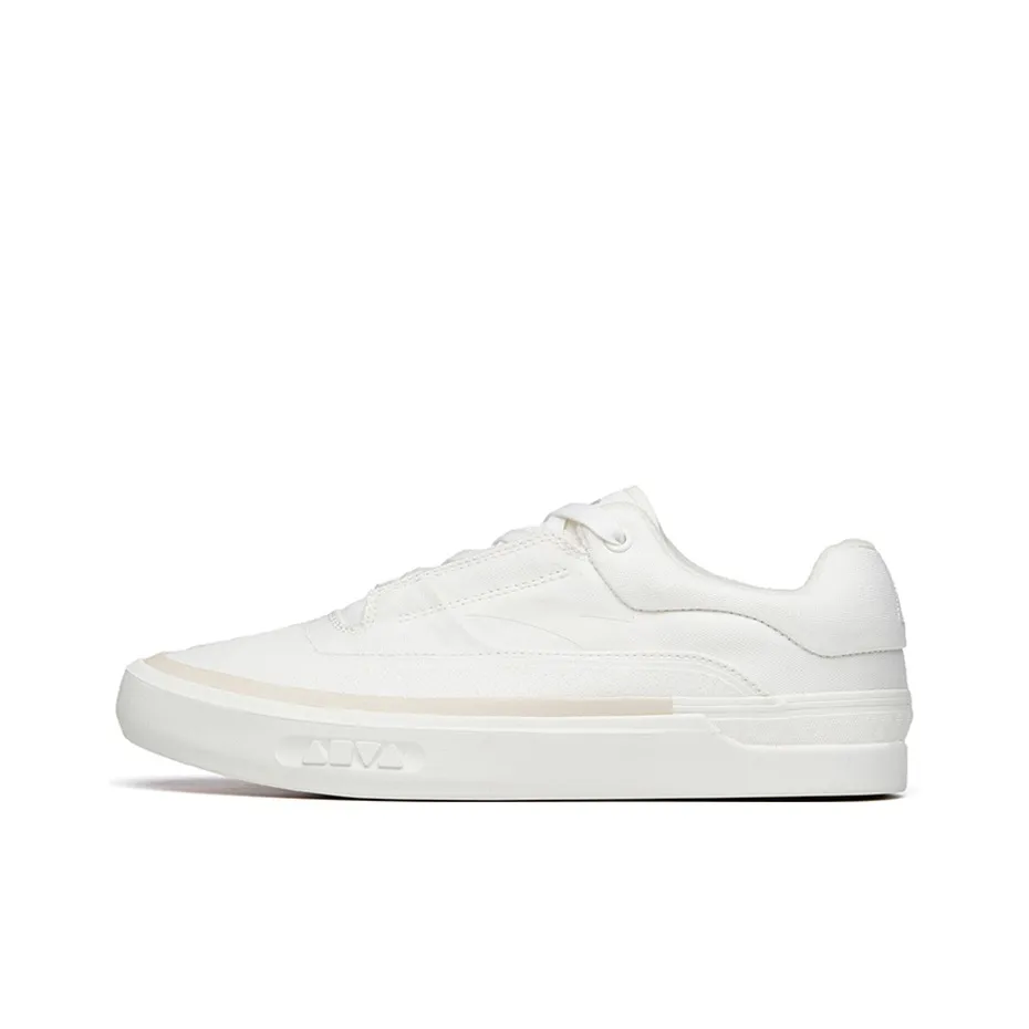 Anta Ao Li Slip Resistant, Abrasion Resistant, Lightweight Low Top Skateboard Shoes Men's White