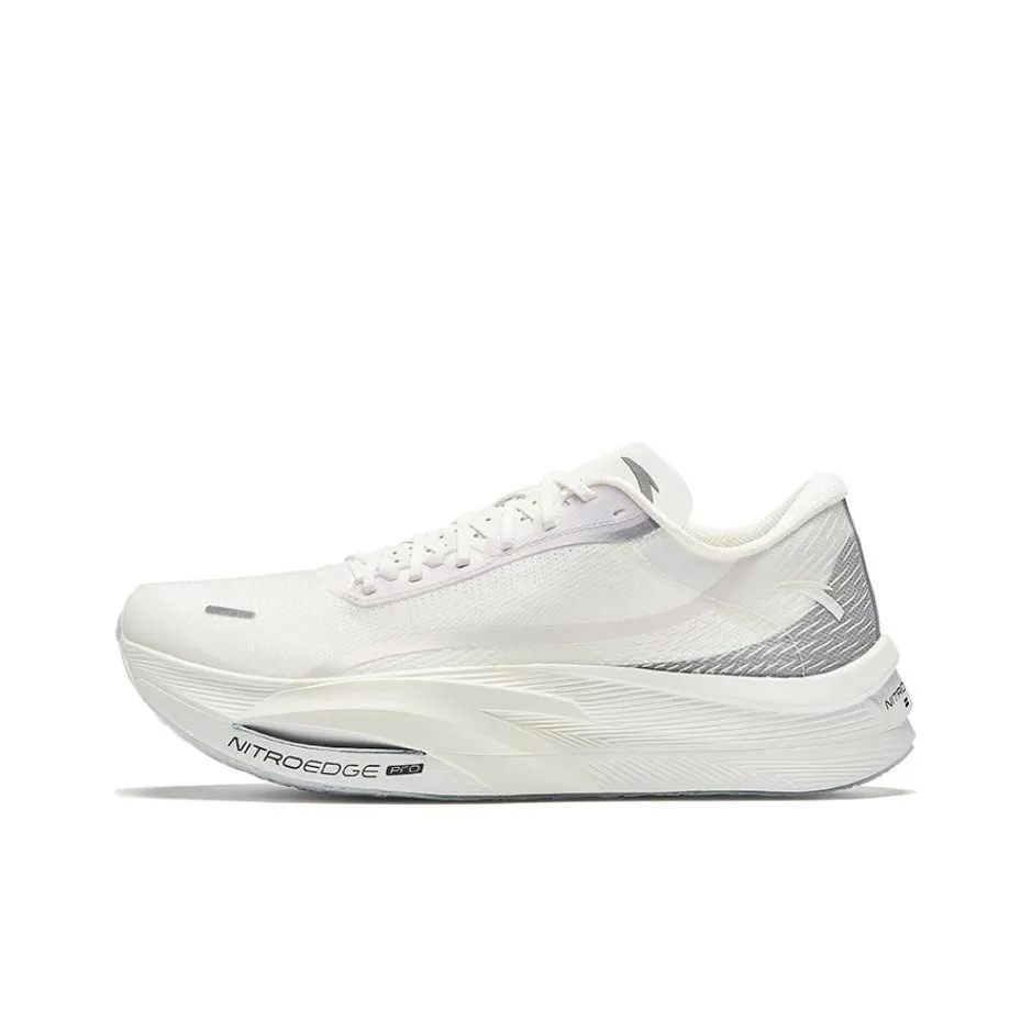 Anta C202 5 GT Cushioning Rebound Low Top Long Distance Running Sprint Running Shoes Men's White