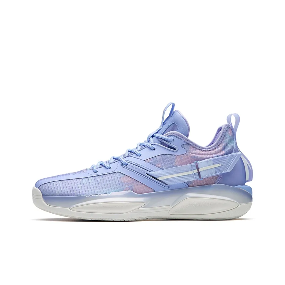 Anta GH3 Gordon Hayward Nitrogen Technology Cushioning Anti-Slip And Wear-Resistant Low-Top Basketball Shoes Purple