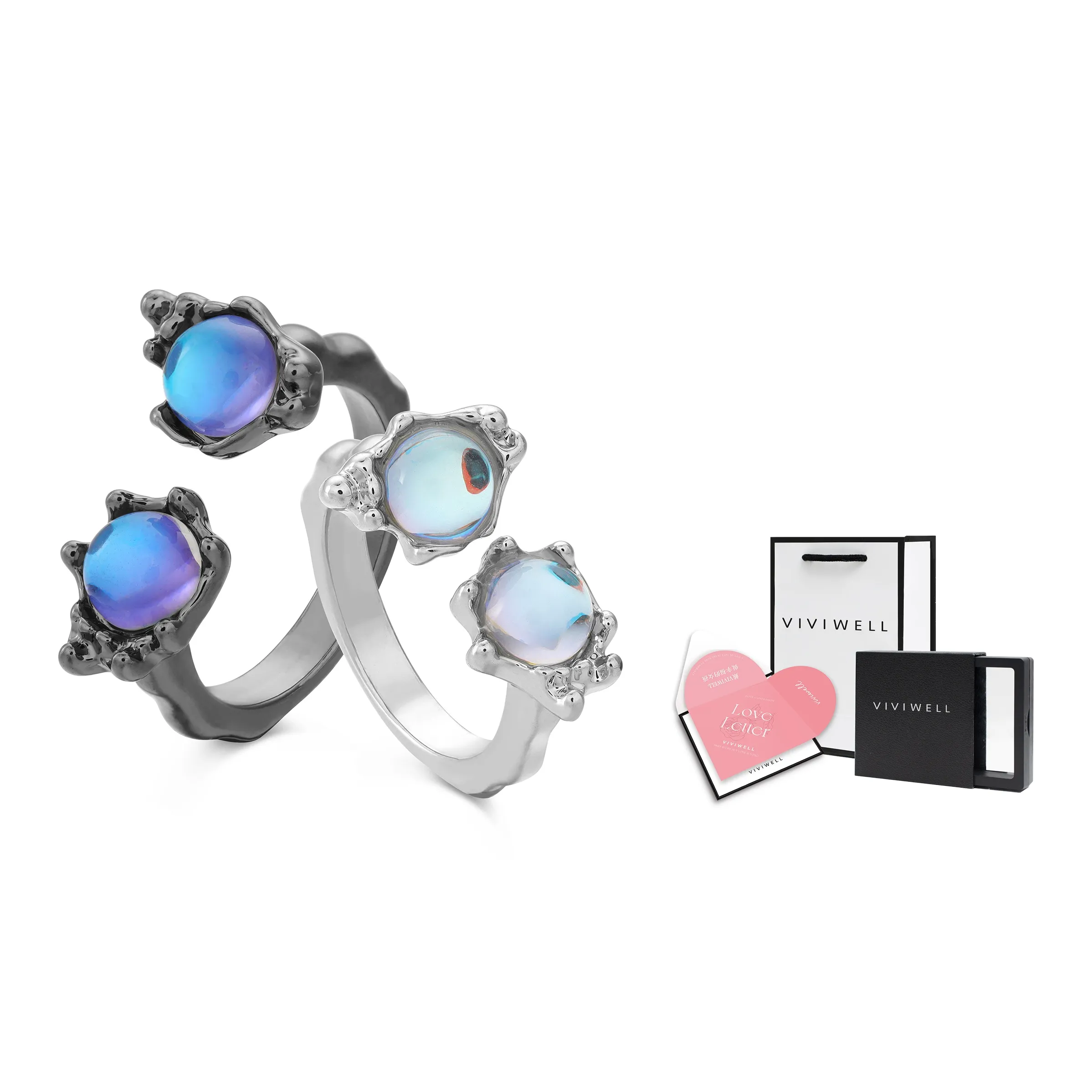 VIVIWELL Кольца Унисекс