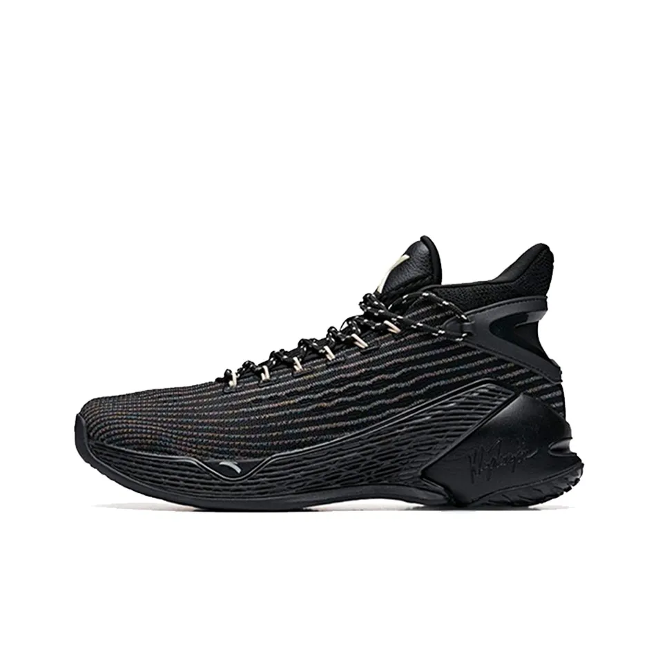 ANTA KT4 KT Износостойкие Дышащие Высокие Баскетбольные Кроссовки Мужские Черные