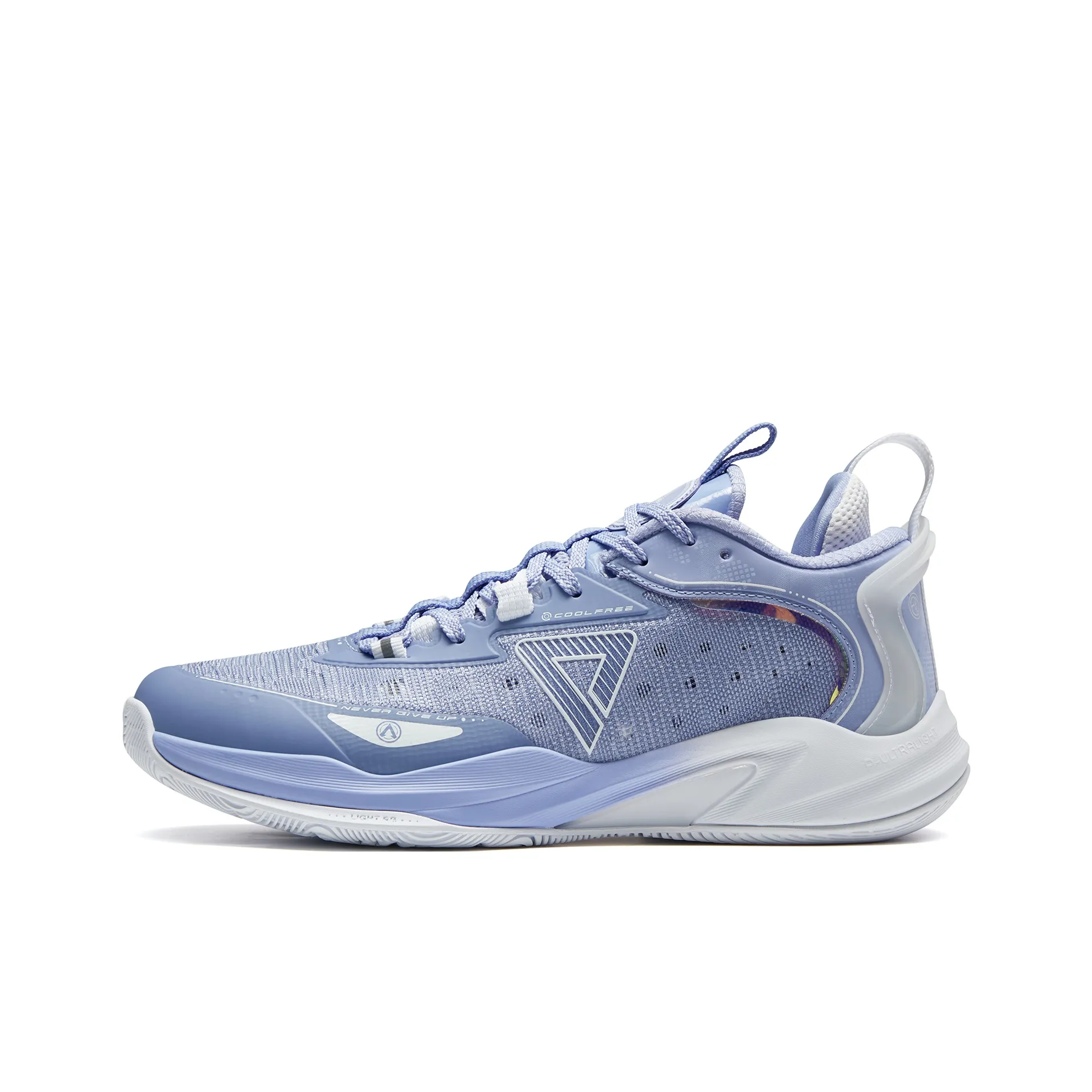 PEAK Lightweight Spirit 1.0 Low-Top Performance Basketball Shoes Men's Awakening Purple Color Scheme