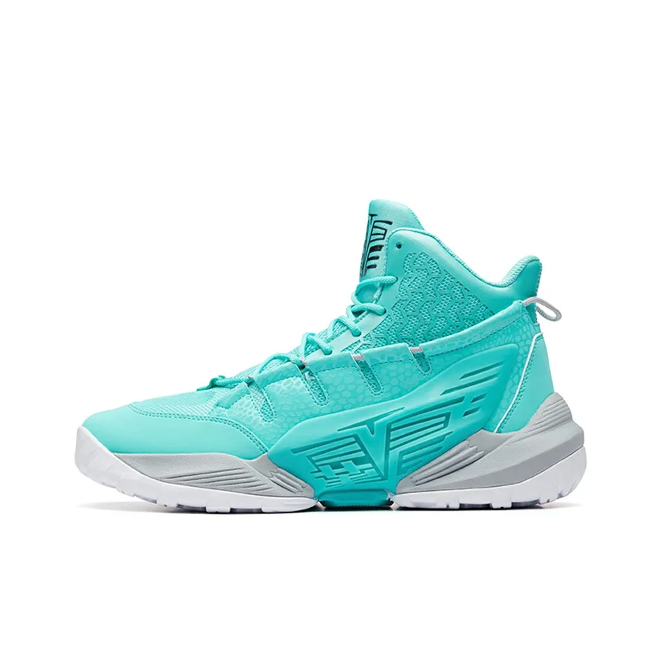 Anta Tyrannical High-Top Basketball Shoes Men's Lake Blue