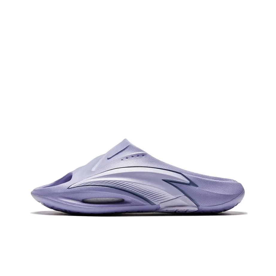 Anta Nitrogen Bubbles Quiet Slip Resistant Slide Slippers Men's Ink Blue