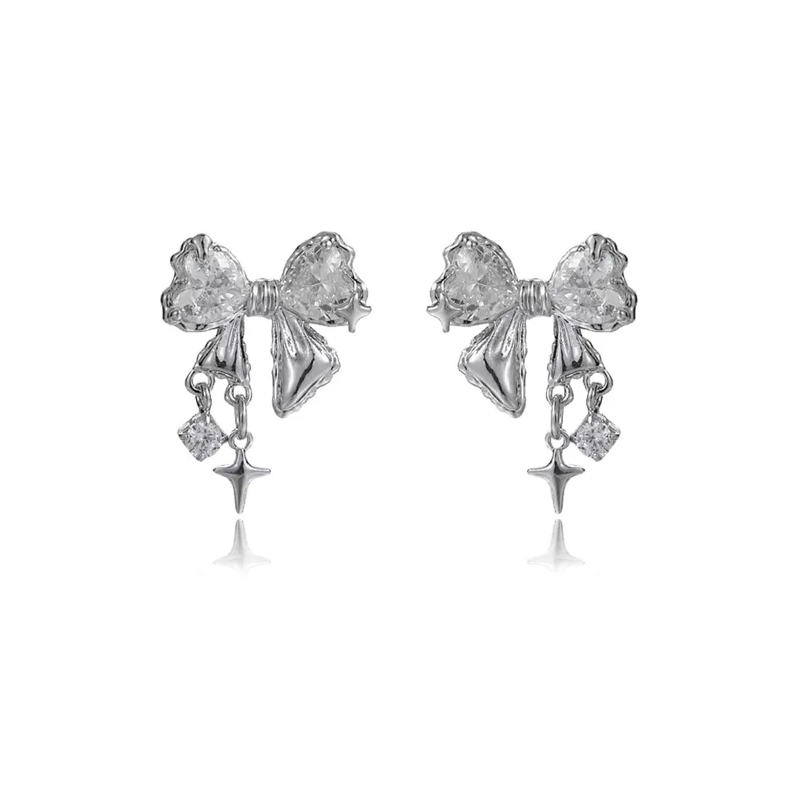 I YOU Alloy Stud Earrings Women's