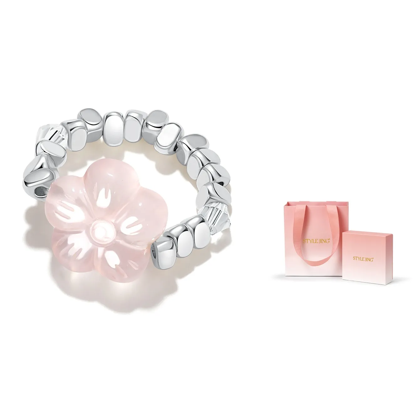 STYLEJING Кольца Серебряные Женские