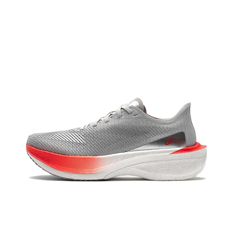 PEAK UP30 2.0 Elite Abrasion Resistant Breathable Low Top Running Shoes Men's Silver