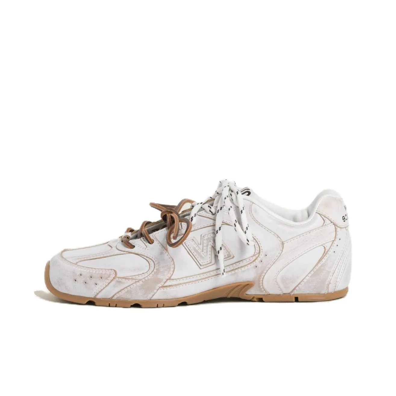 New Balance x MIU MIU NB 530 SL Wear Resistant Low Top Casual Athletic Shoes Women's White