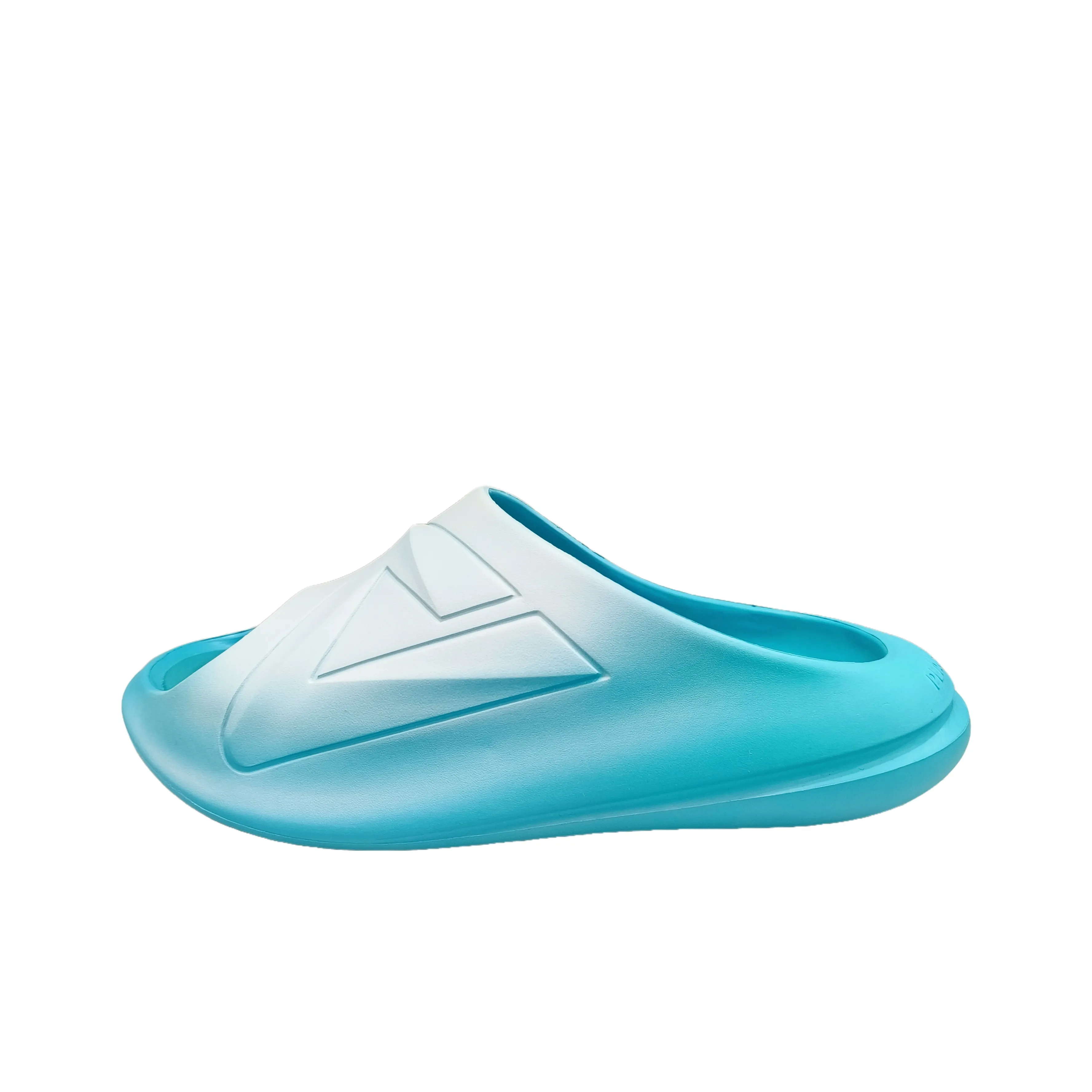 PEAK Very Small Fat Drag EVA Graffiti Odor Resistant Abrasion Resistant Slide Slippers Men's Teal