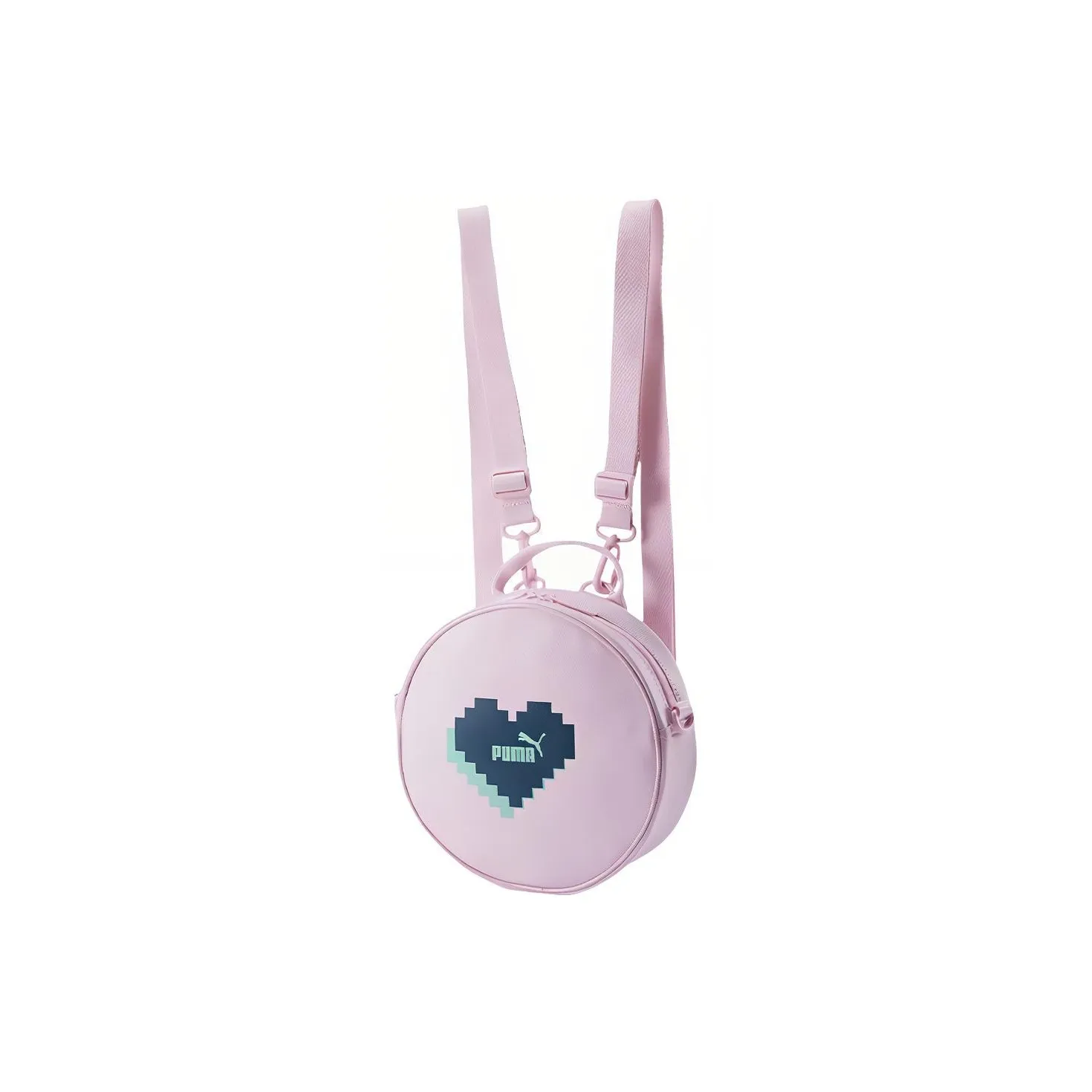 PUMA Polyester Round Backpack Mini Women's Pink