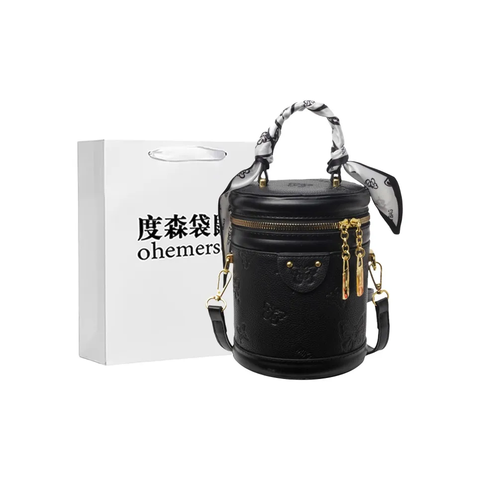 Dusen Kangaroo ПУ (полиуретан) Сумка через плечо Сумка Обычная Женская Черная Синяя Кофейная