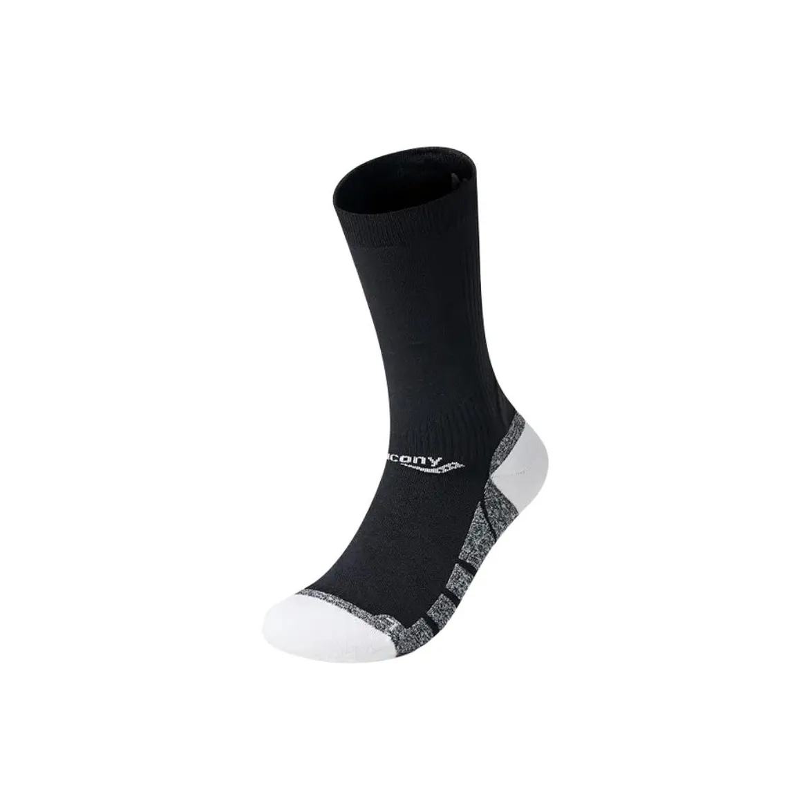 Saucony Knee High Socks Unisex 1 Pack Jet Black