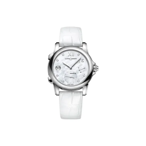 ULYSSE NARDIN Автоматический Механический Movement Женские Gilt Collection Часы 37,5 мм Белый
