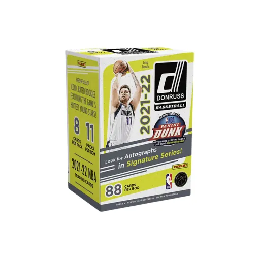 Панини NBA Баскетбольная карта 2021-22 Донрус ГРЕНАДЕ Коробка Игрок Карта Спортивные карты Целая коробка