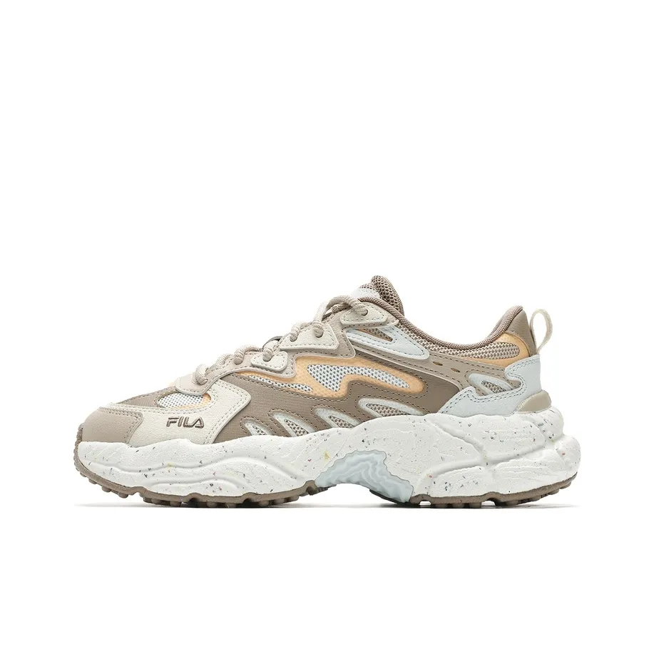 FILA Fern Slip-Resistant Low-Top Casual Shoes Women's Tan