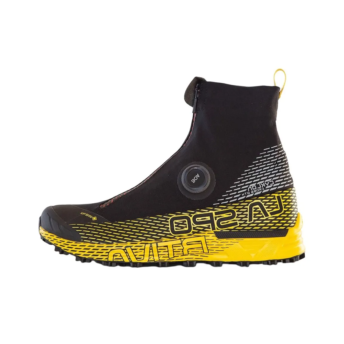 LA SPORTIVA High Top Outdoor Shoes Men's Black Yellow