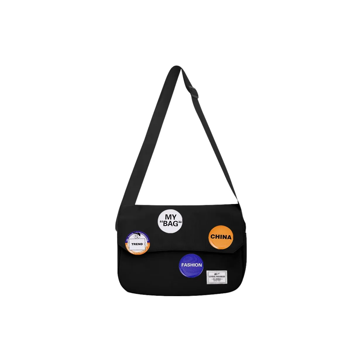 Warrior Холст Сумка через плечо Стандартная Унисекс Белый