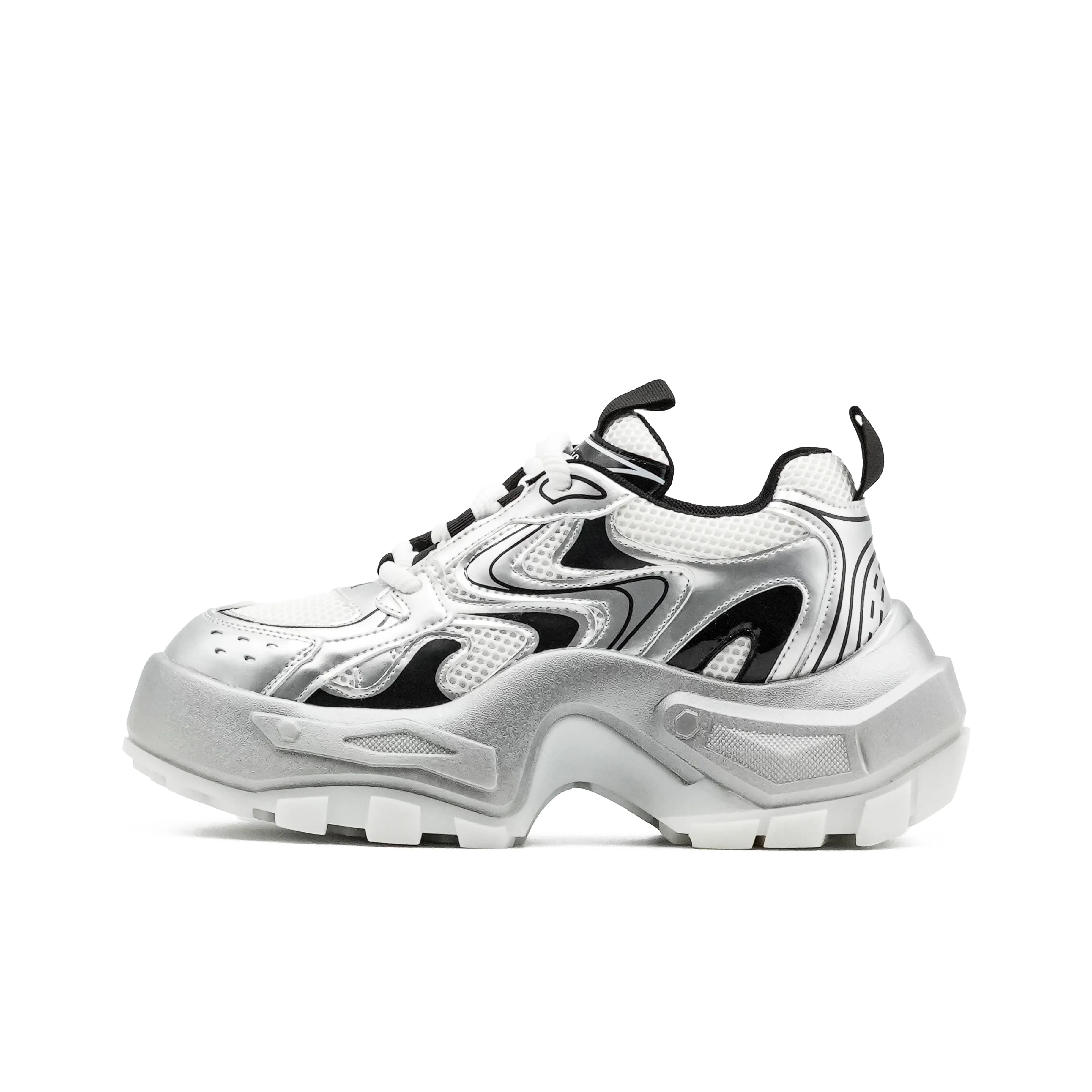 Little Sue Height Increasing Abrasion Resistant Low Top Chunky Sneakers Women's