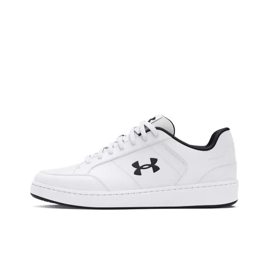Under Armour Official Low Top Skateboard Shoes Men's White Black