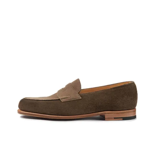 JOHN LOBB Lopez Лоферы Оливково-зеленый Мужские