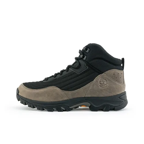 TIMBERLAND Трекинговые ботинки MID Топ Черный/Средне-серый Мужские