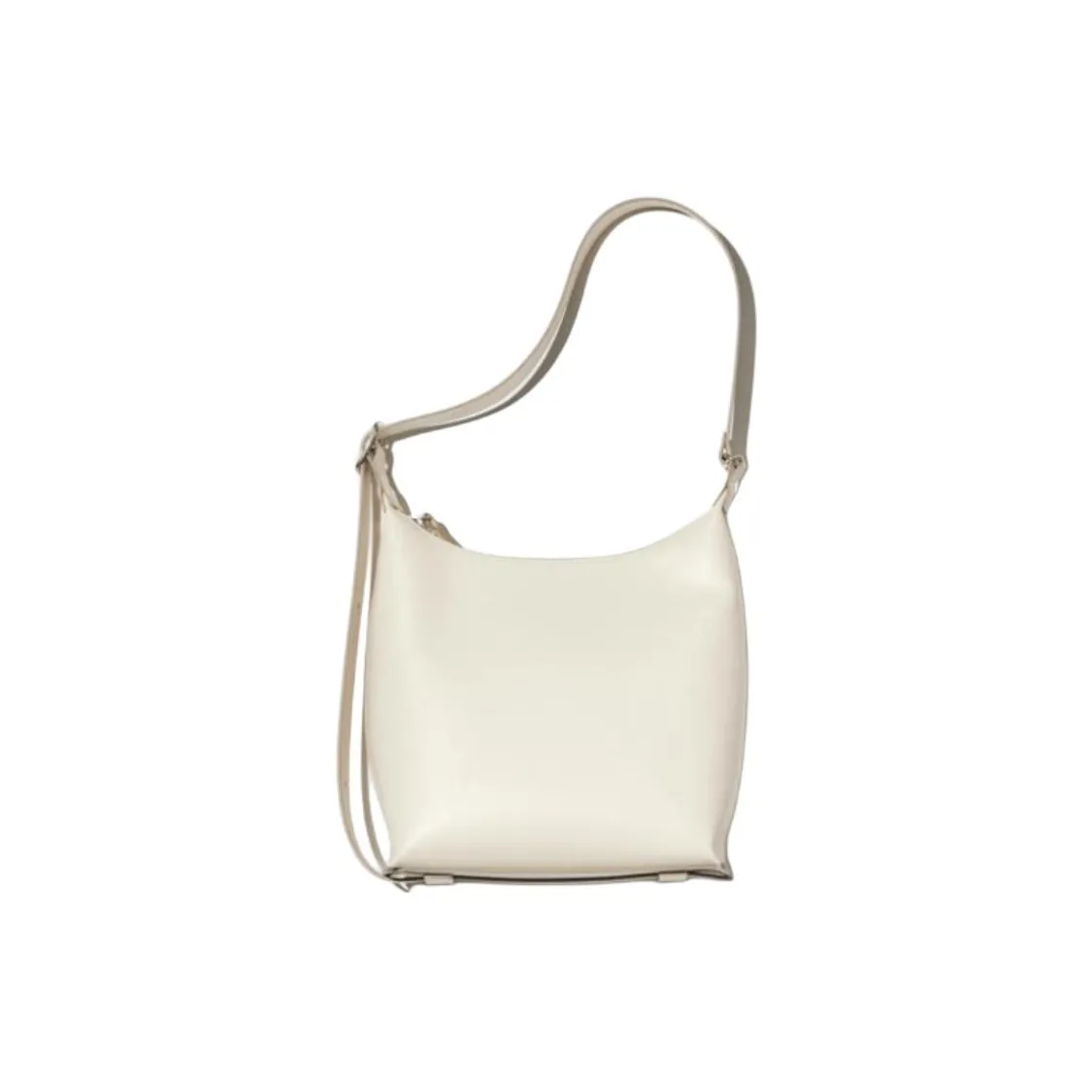 UNIQLO PU Leather Shoulder Bag Crossbody Bag Regular Women's Ivory
