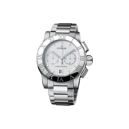 Corum Автоматический Механический Movement Мужские Часы 44 мм Серебристый