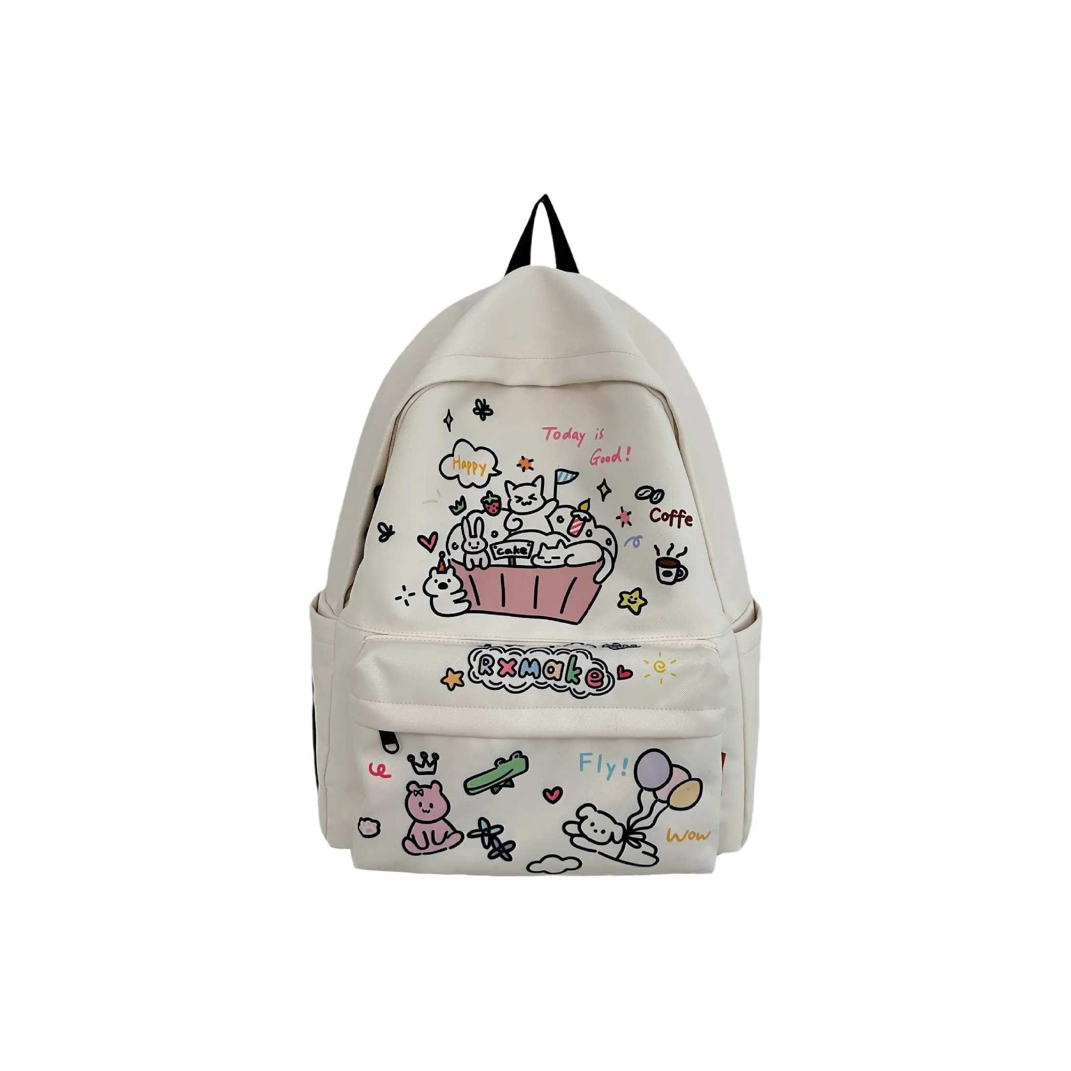 S.REPHEN Nylon Backpack Regular Women's White