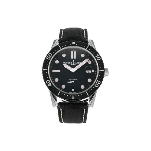ULYSSE NARDIN Автоматический Механический Movement Мужские Часы из коллекции Diving, 42,2 мм, Черный