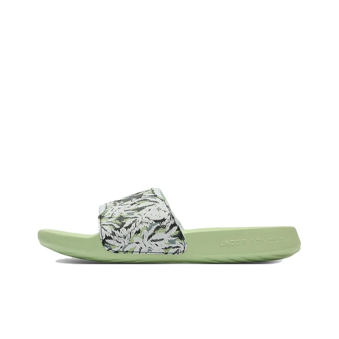 Under Armour Ignite EVA Slide Slippers Women's Vintage Light Green