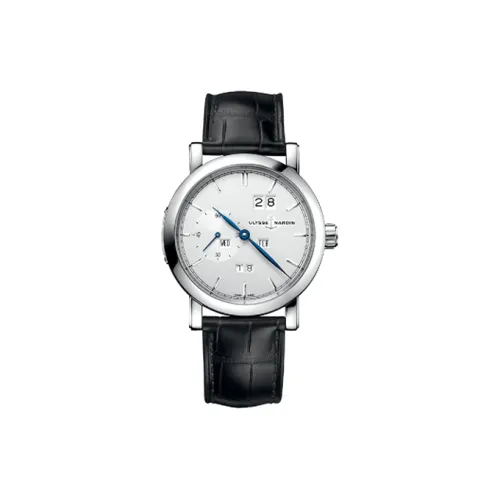 ULYSSE NARDIN Автоматический Механический Движение Мужские Gilt Collection Часы 41 мм Серый