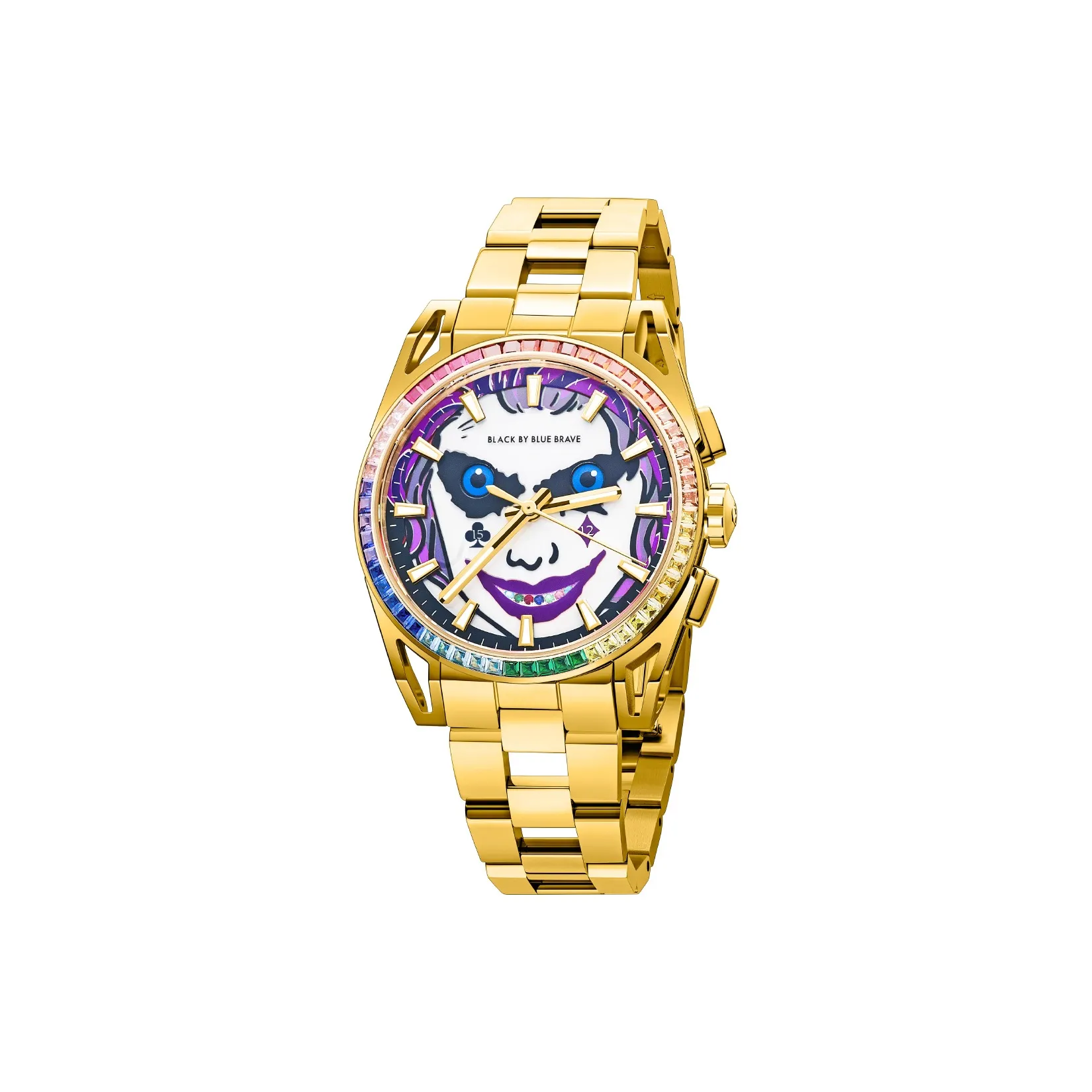 BLACK BY BLUE BRAVE 4B Men's Watch