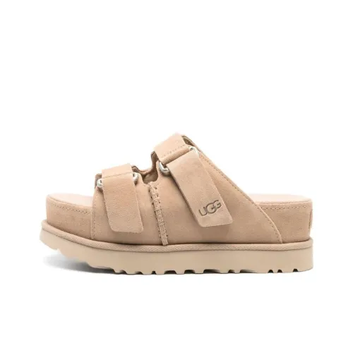 UGG Слипоны Бежевые Женские