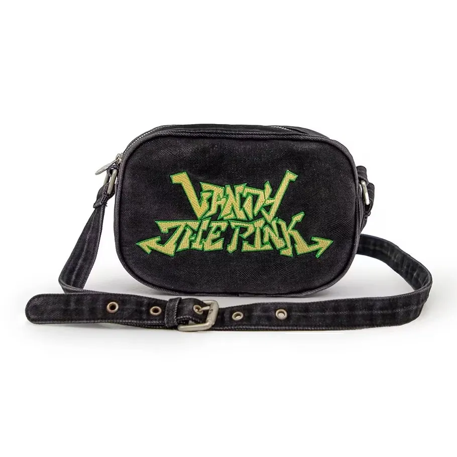 Vandy The Pink Деним Сумка через плечо Унисекс Черный