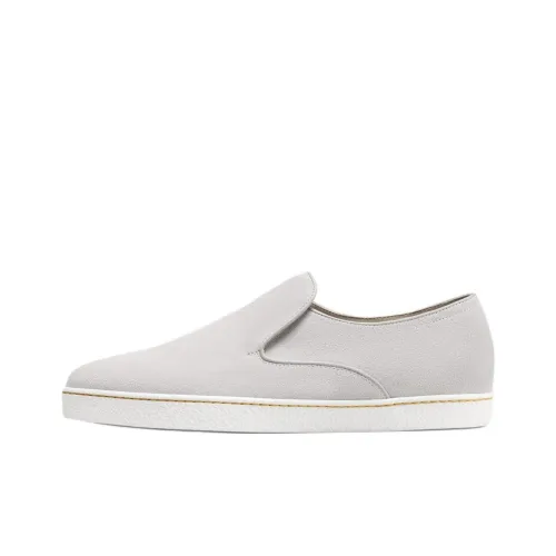 JOHN LOBB Мужские повседневные туфли Low Top Серые Мужские