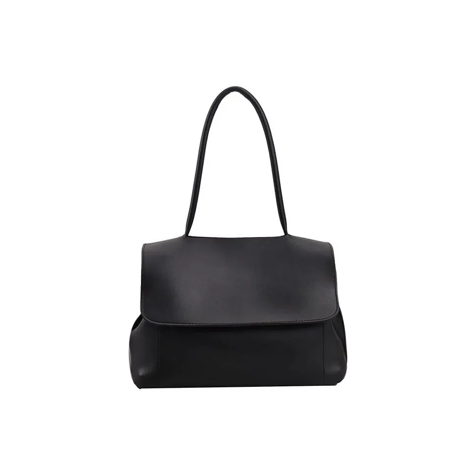 JANE KLAIN ПУ (полиуретан) Сумка-тоут Сумка для покупок Сумка через плечо Женская Черная