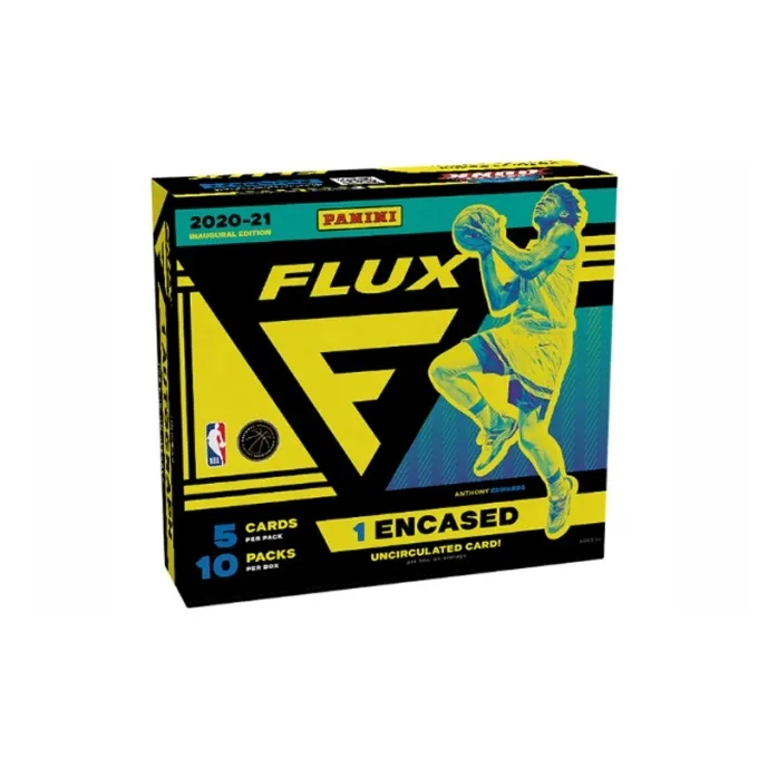 PANINI NBA Player Character 2020 21 FLUX NBA TRADING CARD BOX HOBBY Sports Cards 1 Box Included