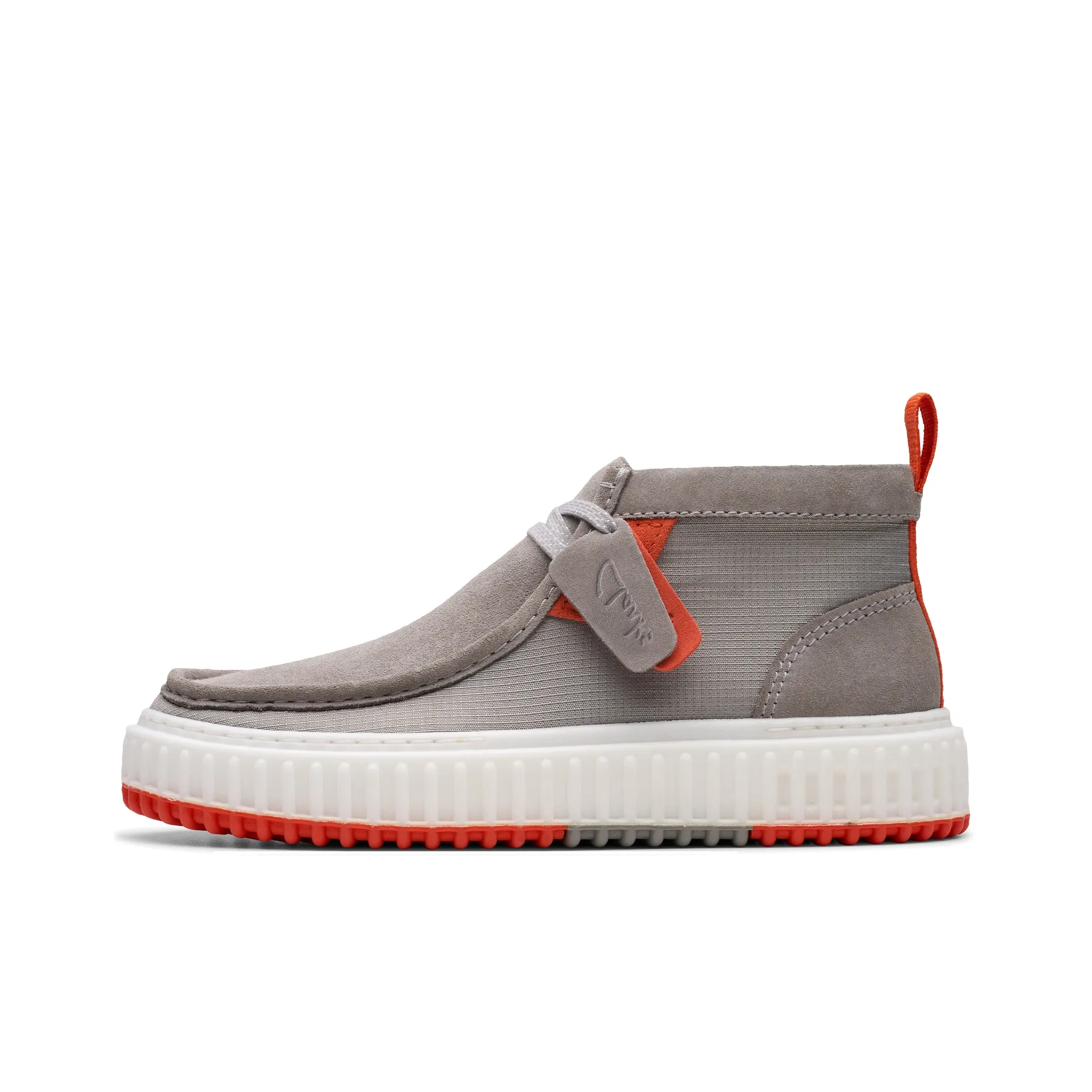 Clarks Casual MID Топ Серый 261797207 Мужской