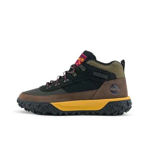 TIMBERLAND Greenstride Motion Трекинговые ботинки MID Топ Черный/коричневый Мужские