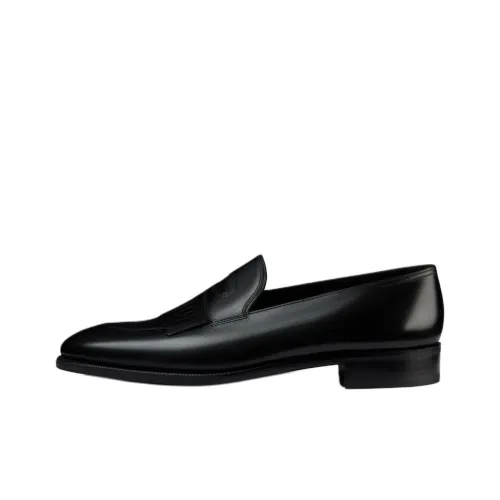 JOHN LOBB Лоферы Черные Мужские