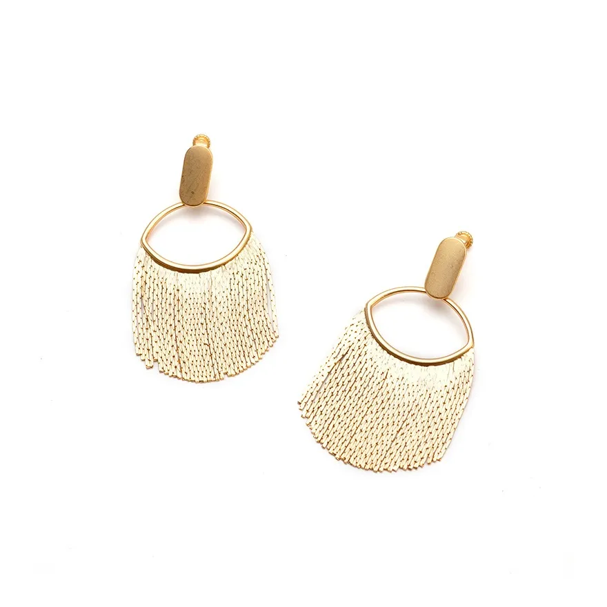 HYMAN KEVIN Медный сплав Нижняя заколка Серьги On Женские