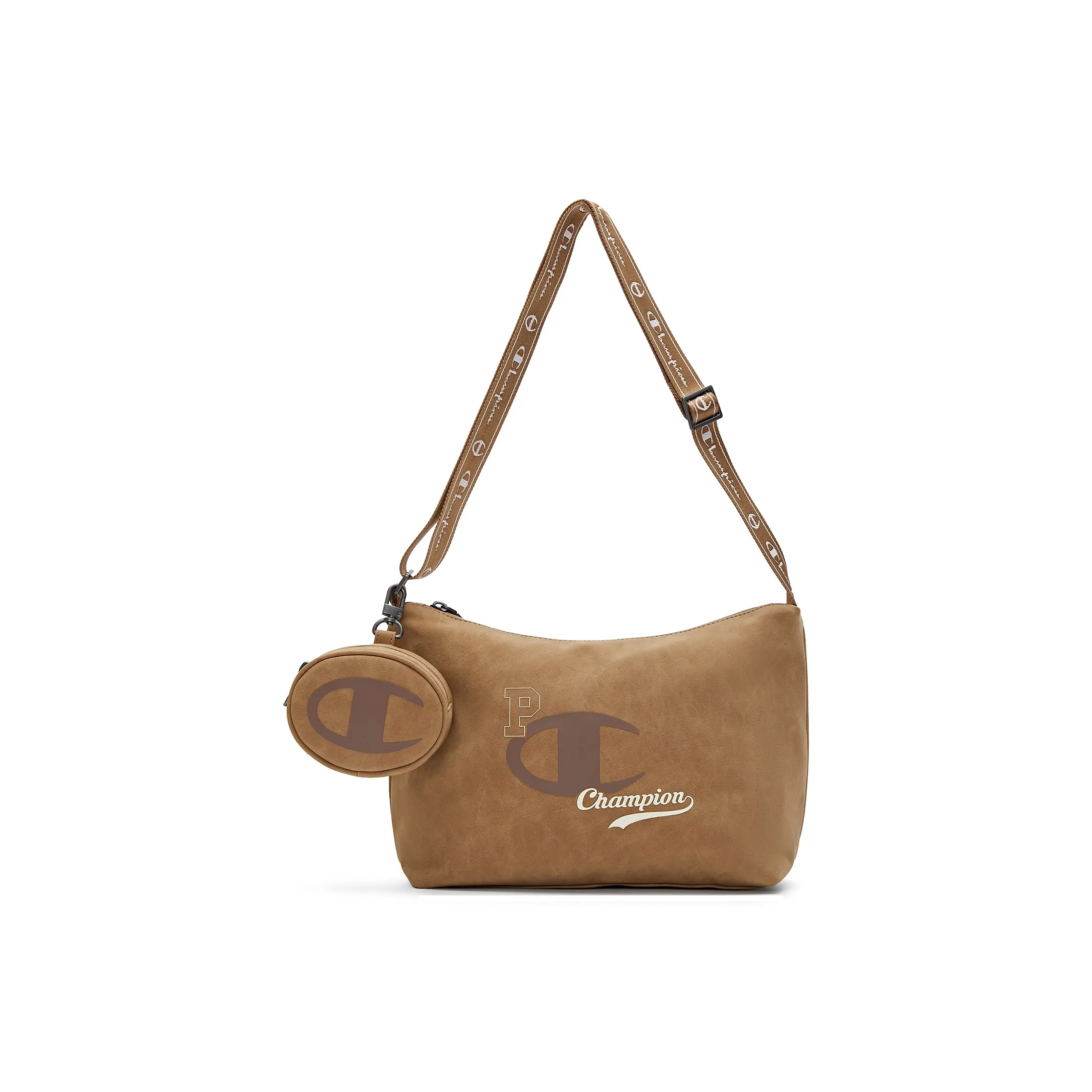 Champion Синтетическая кожа Сумка через плечо Стандартная Унисекс Темно-желтый Черный Синий Темно-серый