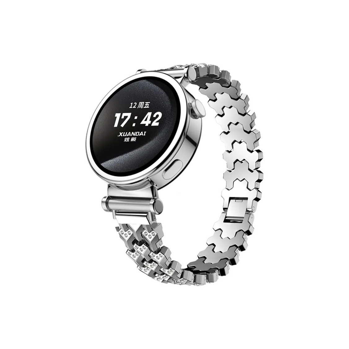 CHENSONG Ремешок Совместимость с Huawei Металл Совместимость с Huawei GT5 4 GT3 Watch 4 Pro GT5 Pro 41 42 46 мм Full Коллекция