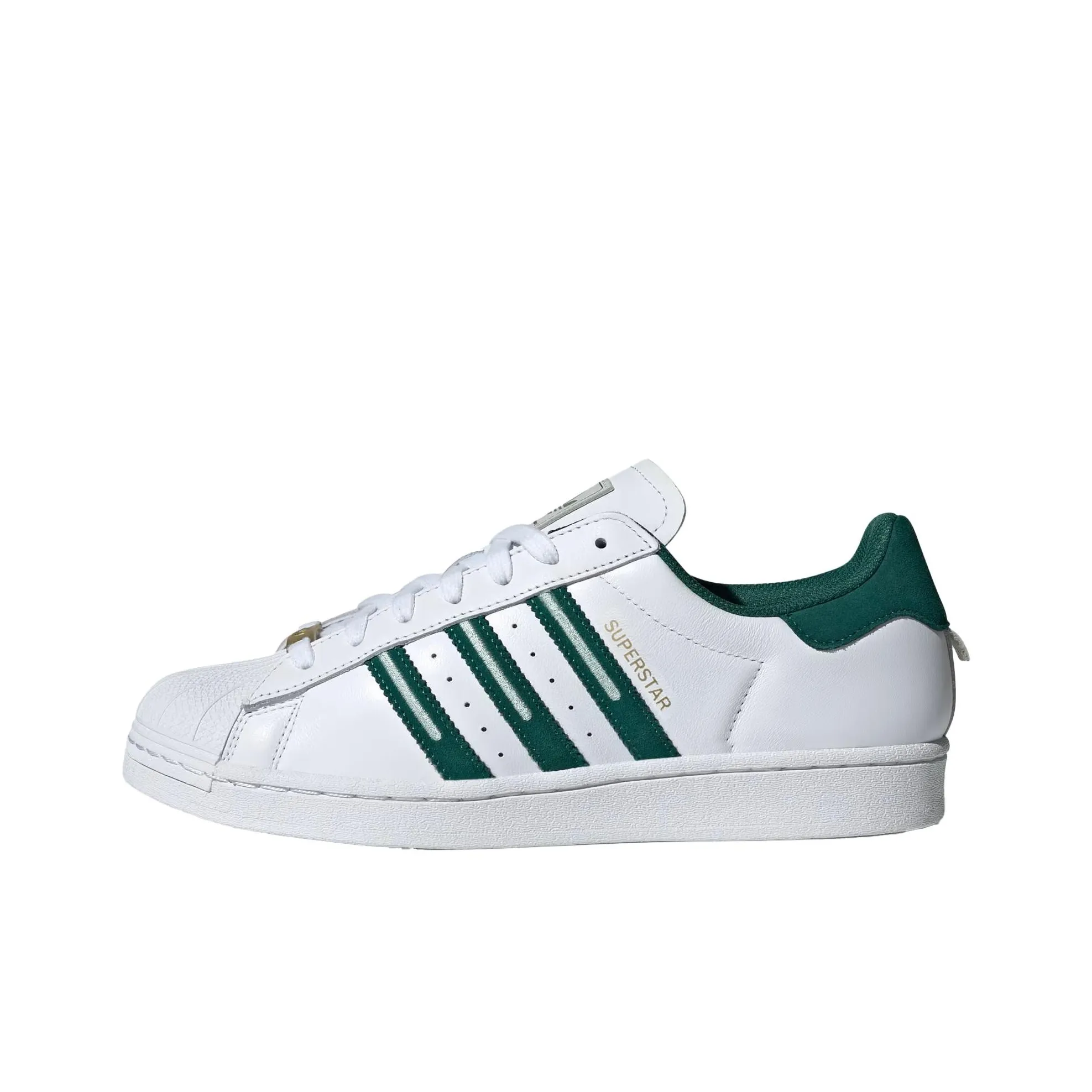 Adidas Superstar Cloud White Collegiate Green Grey
