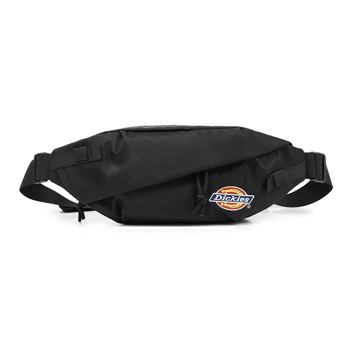 Dickies Полиэстер Сумка через плечо Бананка Стандартная Унисекс Черный Серый