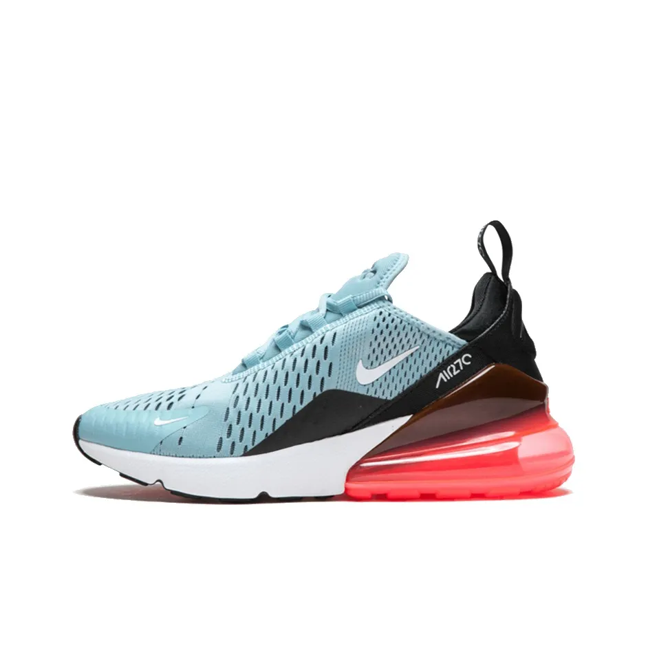 Nike Air Max 270 Low Беговые кроссовки Женские Черный Синий Красный