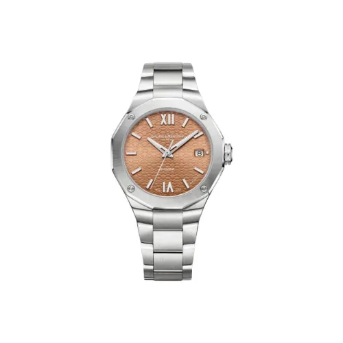 Baume & Mercier Автоматический Механический Движение Женские Часы Rivera Series 36 мм Коричневый