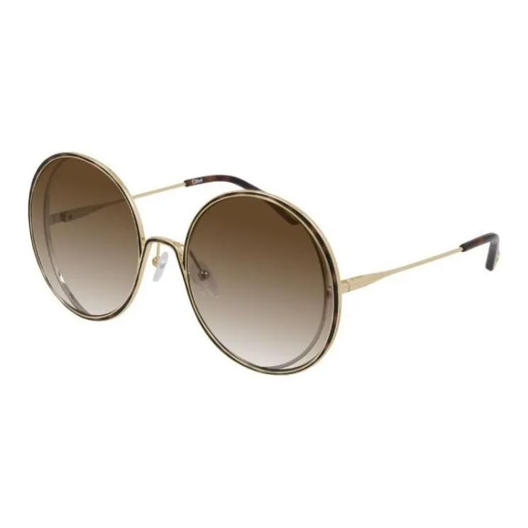 Chloe OVAL SUNGLASSES Женские Золото