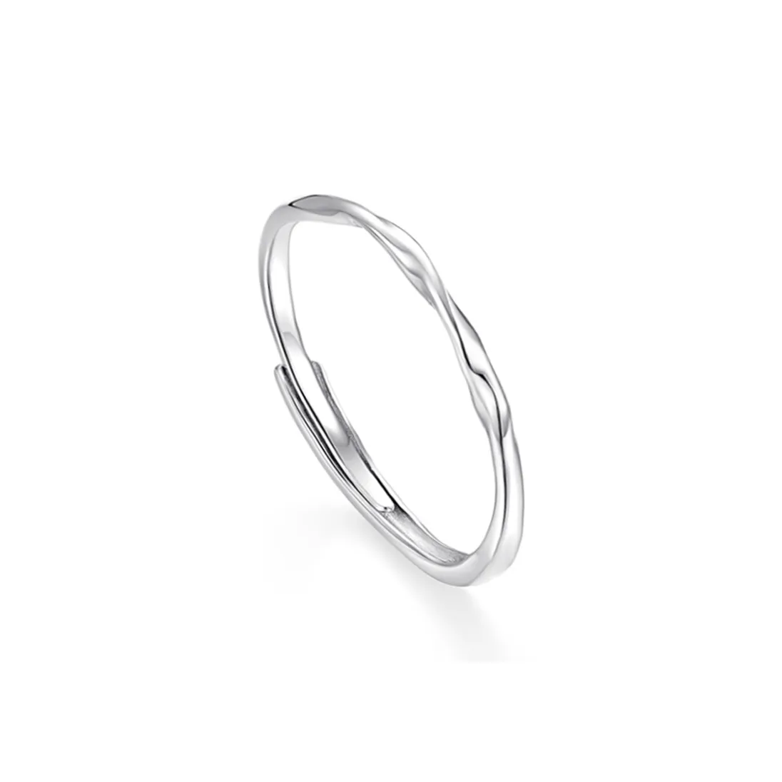 KADER 925 Sterling Silver Rings Women's Silver white Gift Box